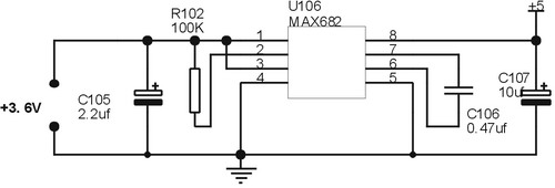 手持式讀寫設備電源電路