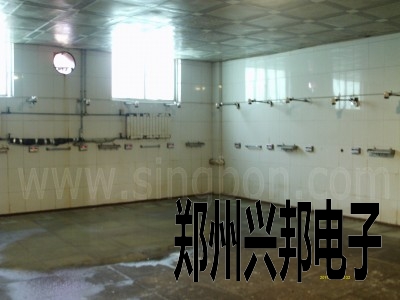 IC卡水控機(jī)在中國平煤神馬能源化工集團(tuán)十二礦職工浴室安裝現(xiàn)場